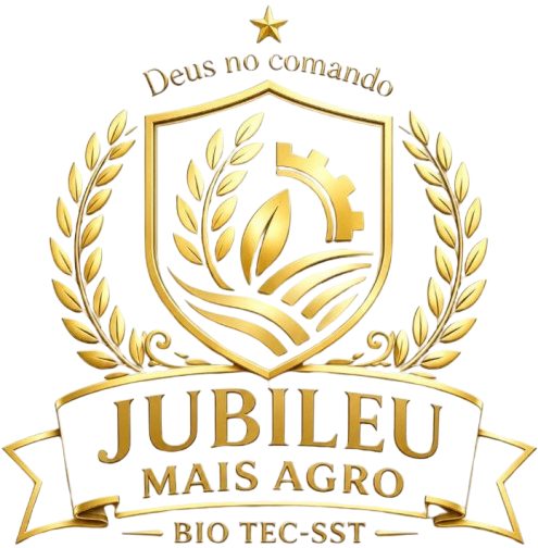 Brasão Jubileu Mais Agro Bio Tec SST